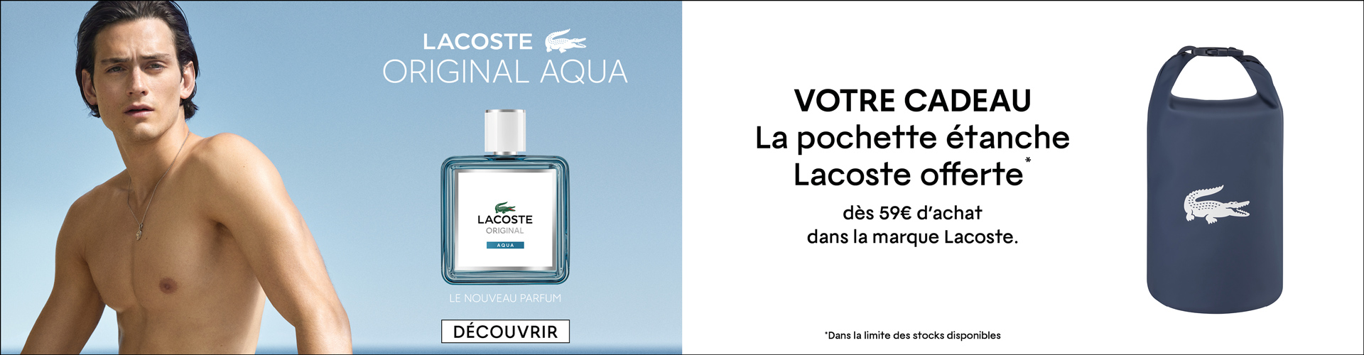 LACOSTE - OCA original aqua